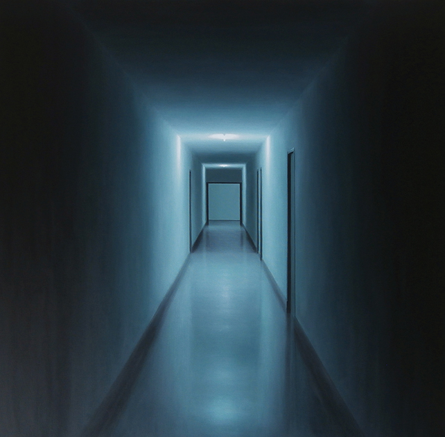 Mónica Dixon The Other Side of Sleep 150 x 150 cm Acrylic on canvas, 2015